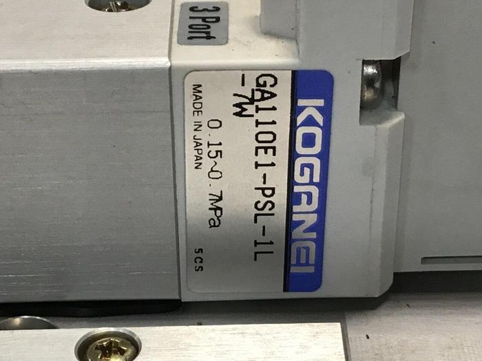 Used KOGANEI Valve PBM7P-9W #120988