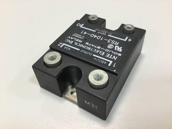 Used NTE Solid State Relay RS3-1D40-41 #98076