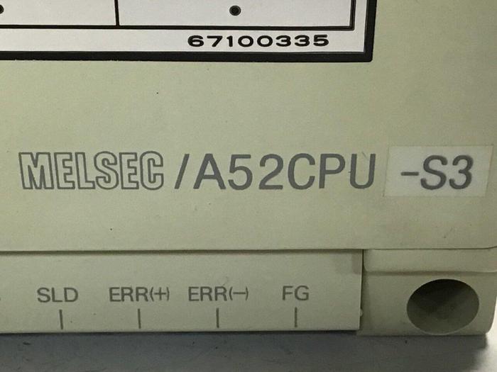 Used MITSUBISHI Programmable Controller A52CPU-S3 #112366