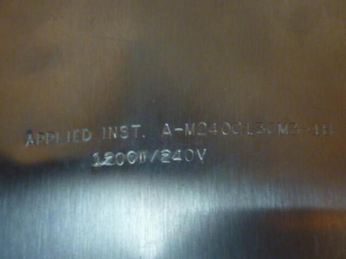 Used APPLIED 1200 Watt Heater Band A-M240C130M3-1B #33786