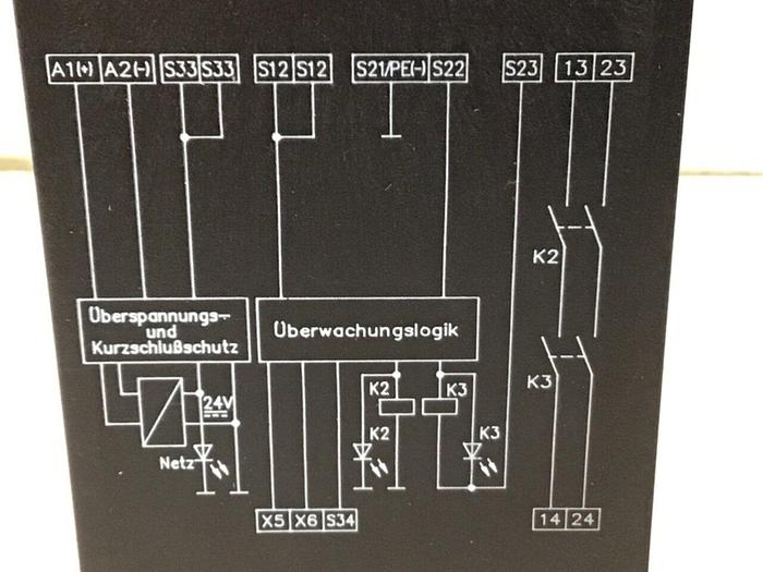 Used E DOLD & SOHNE KG Emergency Stop Module BD5987.02/001 #125410