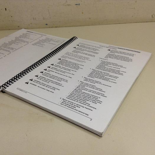 Used TENNANT Operator Manual 8410 #70737