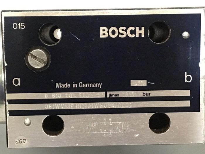 Used BOSCH Valve 0 810 001 700 #144713