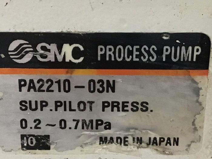 Used SMC Process Pump PA2210-03N Used