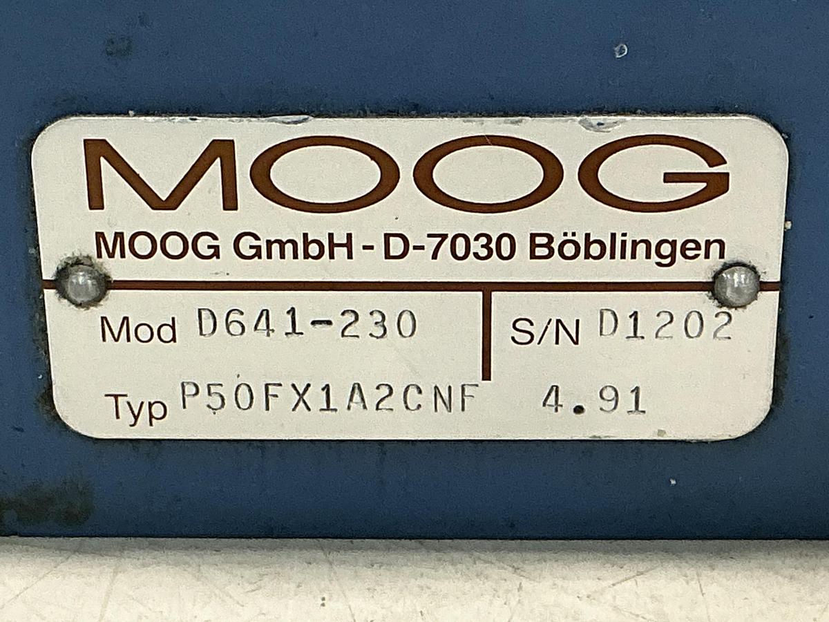 Used MOOG D641-230