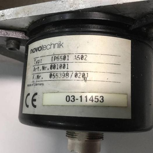 Used VAN DORN Clamp Rotary Transducer IP6501A502 301129 #92210