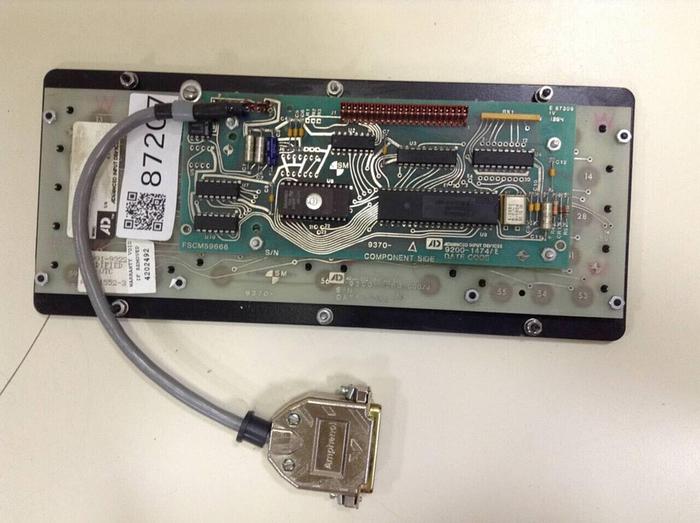 Used ADVANCED INPUT DEVICES Keyboard 9370-00093-517 3 #87207