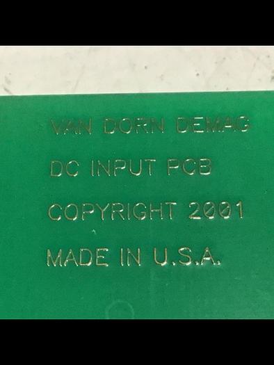 Used VAN DORN DC Input Board 330037 PC330-037 Used
