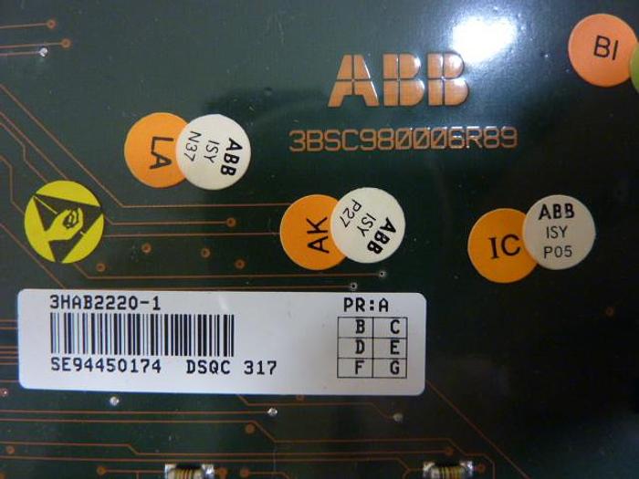 Used ABB Circuit Board DSQ 323 3HAB2220-1 USED