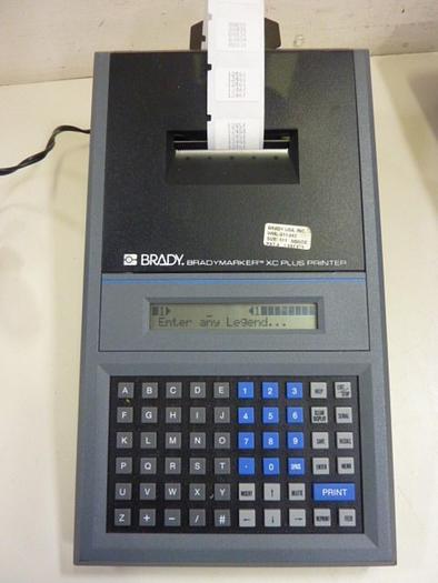 Used BRADY Label Maker BMXC-PLUS #61632