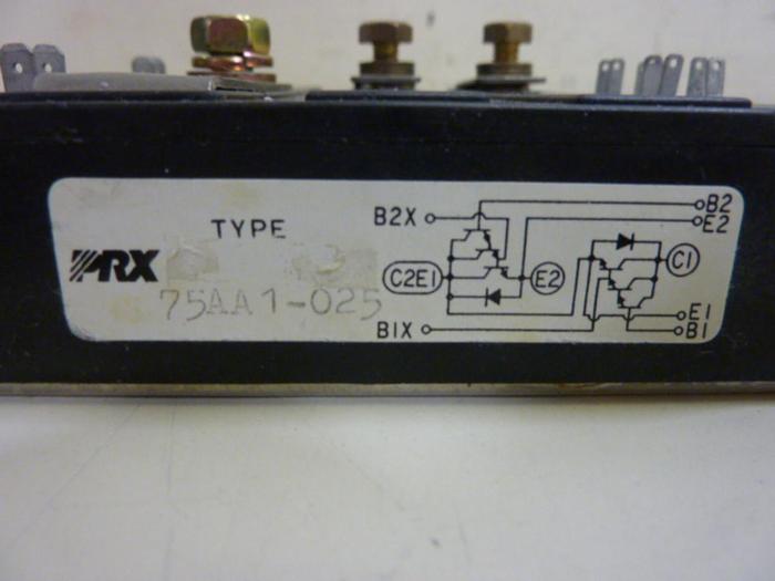 Used PRX Transistor Block 75AA1-025 #63036