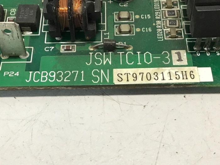 Used JSW Temperature Control Board TCIO-31 Used