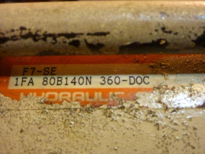 Used HORIUCHI MACHINERY Hydraulic Cylinder HCMC #38730