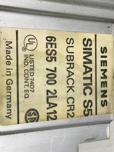 Used SIEMENS Rack Simatic S5 6ES5 700-2LA12 #120555