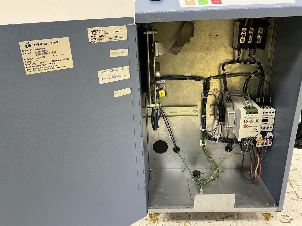 Used THERMAL CARE RQE0010 thermolator