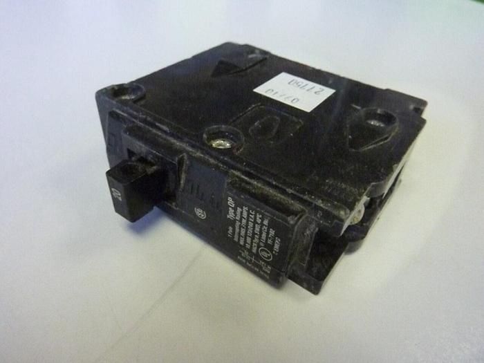 Used SIEMENS 20 Amp Circuit Breaker QP120 #27750