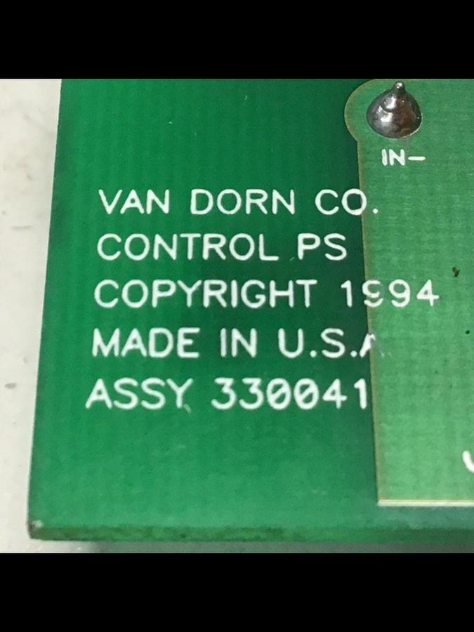 Used VAN DORN Circuit Board 330041 PC330-041 Used