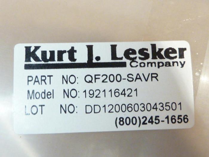 KURT J LESKER Centering Ring QF200-SAVR #40683
