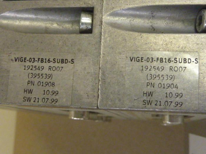 Used FESTO Control Block / Valve Terminal IFB13-03 Used