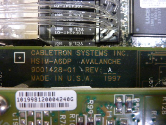 Used CABLETRON Switch Module 6E132-25 Used