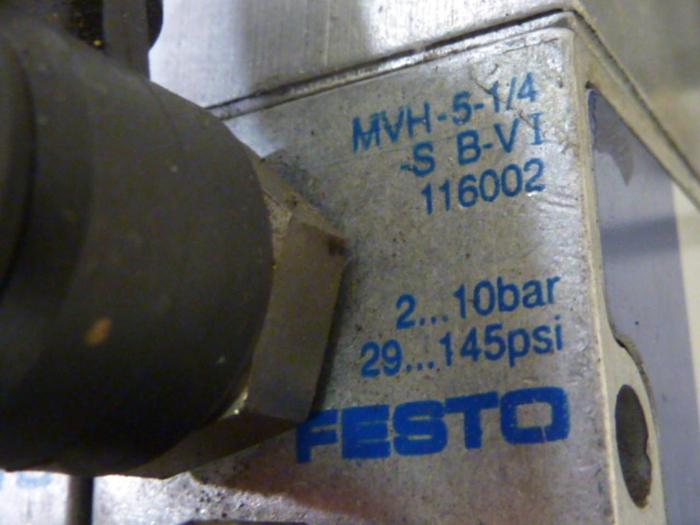 Used FESTO Control Block / Valve Terminal IFB8-02 #52865