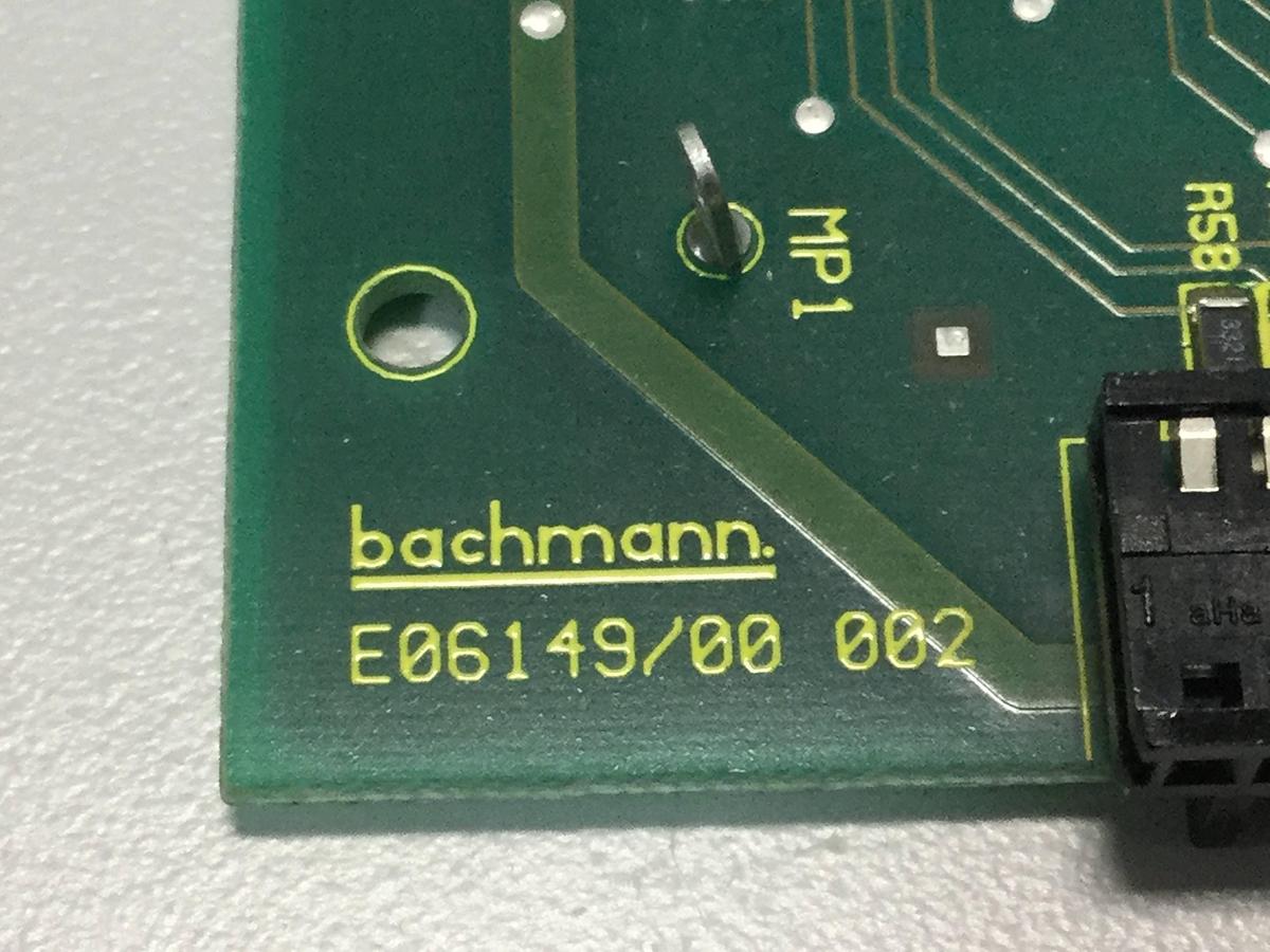Used BACHMANN ELECTRONIC Output Card CA16/P2.5S #100503