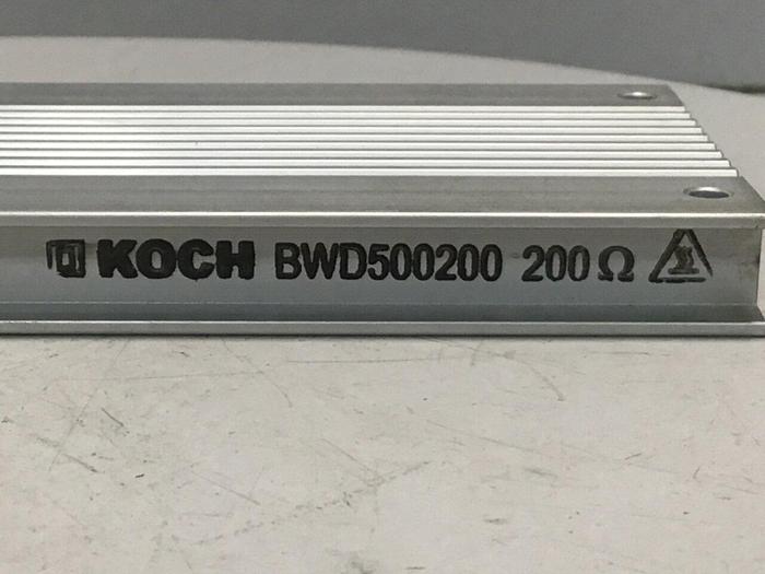 Used KOCH Braking Resistor BWD500200 #124641
