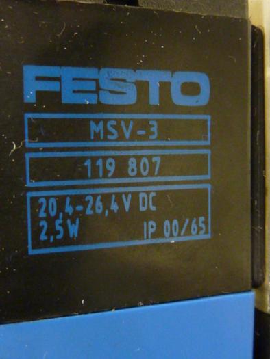 Used FESTO Control Block / Valve Terminal IFB8-02 #52846