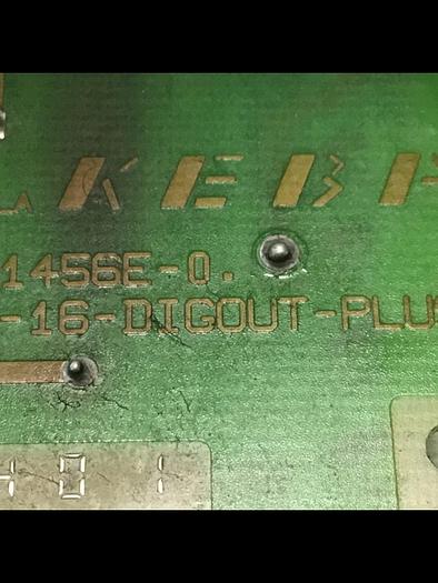 Used KEBA Engel Output Board E-16-DIGOUT-PLUS D1456E-0 Used