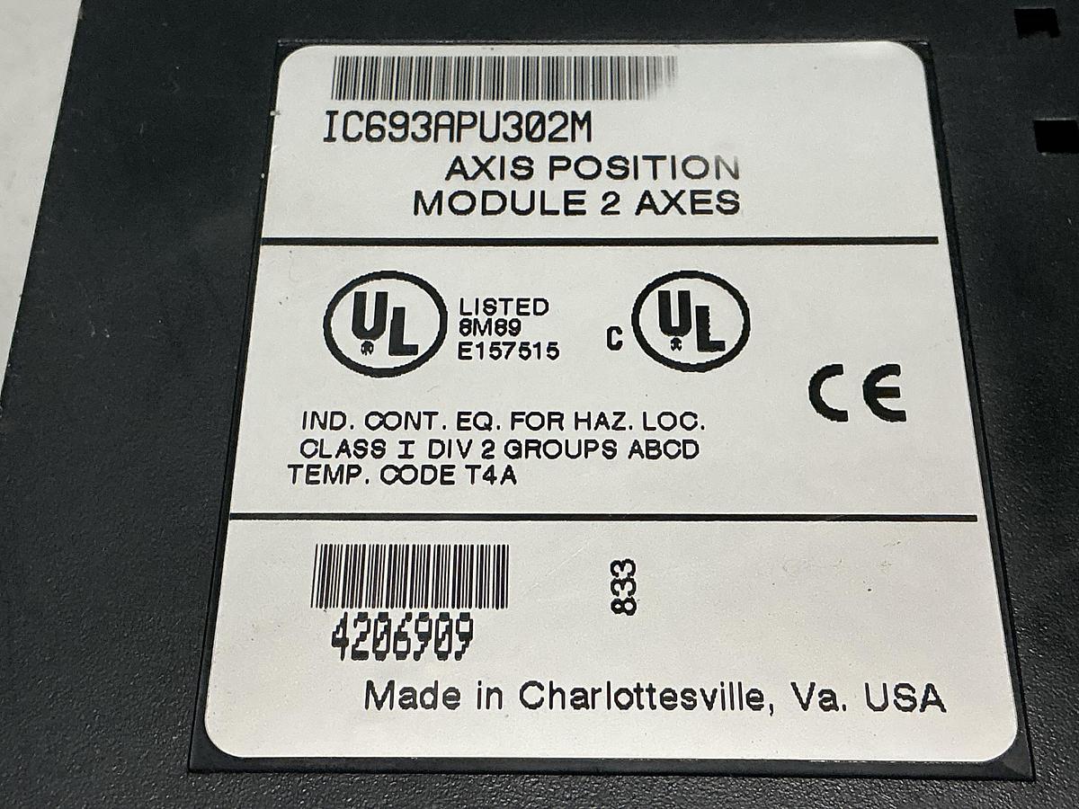Used GE FANUC IC693APU302M
