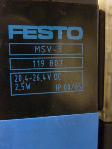 Used FESTO Control Block / Valve Terminal IFB8-02 #52855