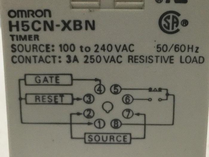 Used OMRON Temperature Control H5CN-XBN #104895