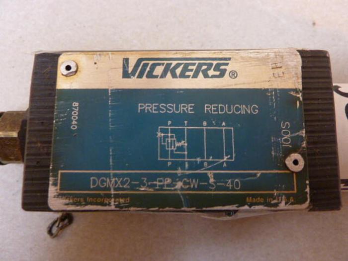 Used VICKERS Pressure Reducing Valve DGMX2-3-PP-CW-S-40 #38040