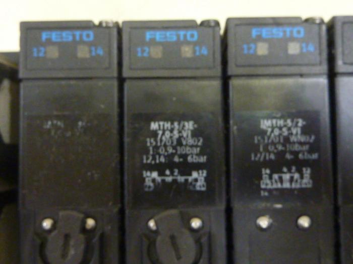 Used FESTO Control Block / Valve Terminal IFB13-03 #63896