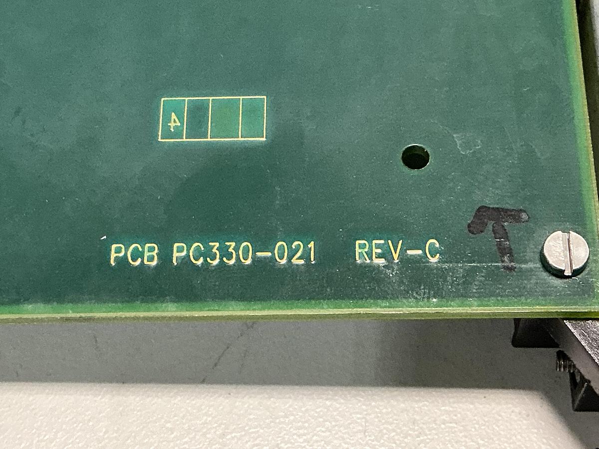 Used VAN DORN ASSY 330021 REV-C