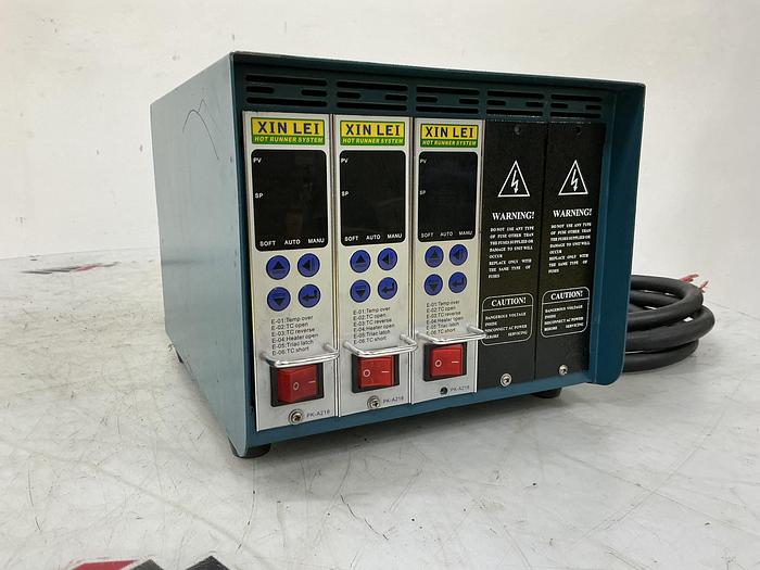 Used METAL FABRICATOR 3 ZONE HOT RUNNER