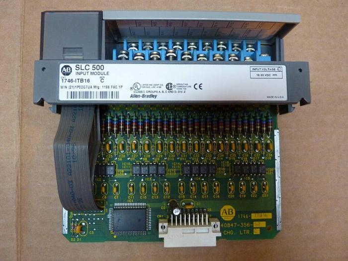 Used ALLEN BRADLEY Input Module 1746-ITB16 SER C #24542