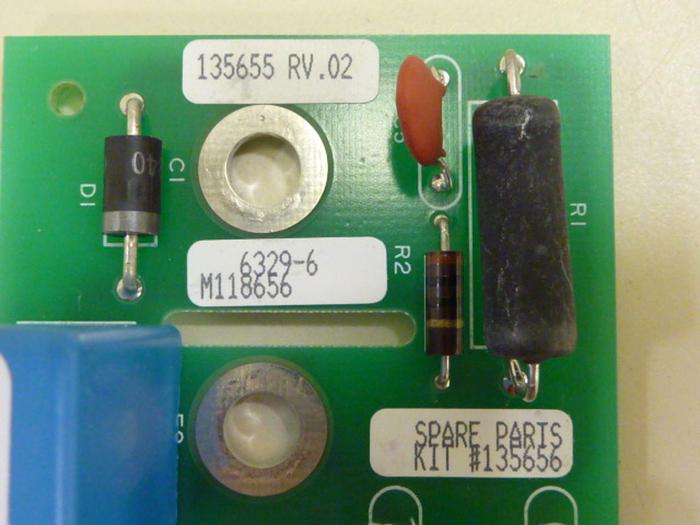 Used ALLEN BRADLEY Circuit Board 135655 #55690