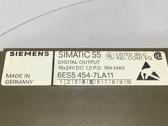 Used SIEMENS Digital Output 6ES5 454-7LA11 #113131