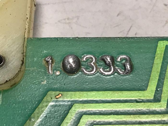 Used ARBURG Circuit Board 10333B #119363