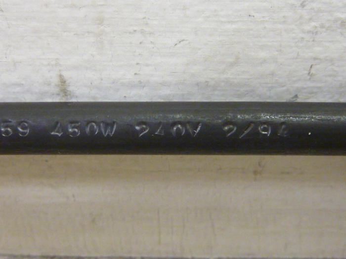 Used OGDEN 450 Watt Heating Element T1W-0159 #58292