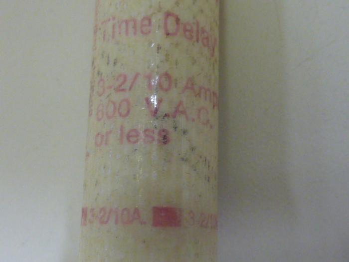 Used GOULD 3 2/10 Amp Fuse TRS6-2/10R #47399