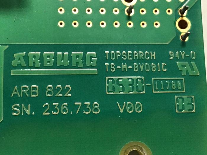 Used ARBURG Circuit Board ARB 822 #123030