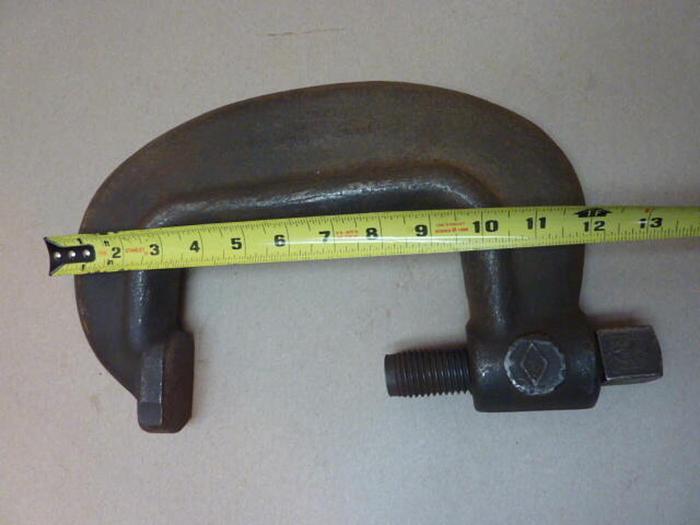 Used JH WILLIAMS Heavy Service 'C' Clamp NO. 6 #37394