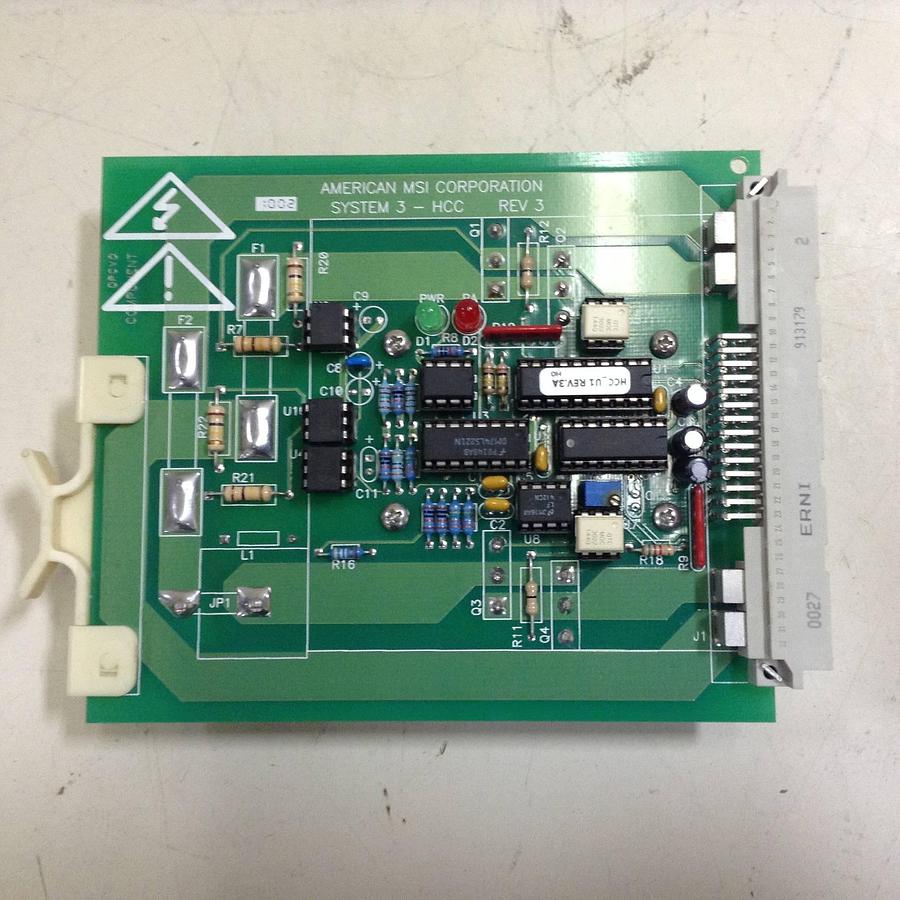 Used AMERICAN MSI Control Board C3201.010.045 Used