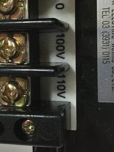 Used FUKUDA 0.3 kVA Transformer H20-103 #101915