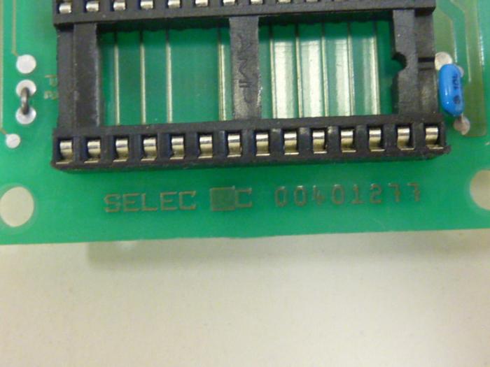 Used SELEC Circuit Board 00401277 #65312