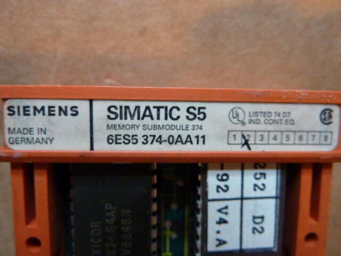 Used SIEMENS Memory Submodule 6ES5 374-0AA11 #22793