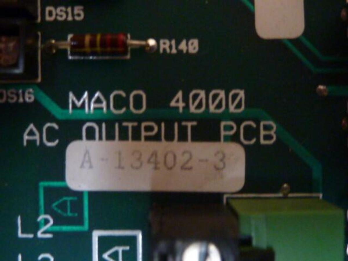 Used BARBER COLMAN AC Output Circuit Board A-13402-3 USED