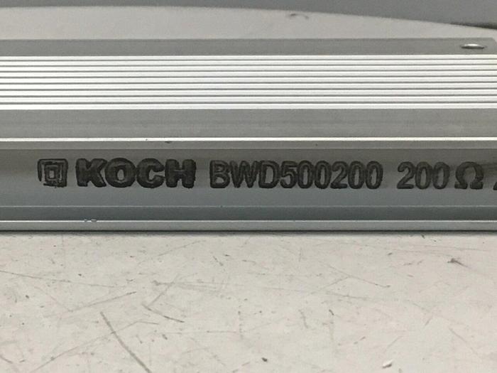 Used KOCH Braking Resistor BWD500200 #124643